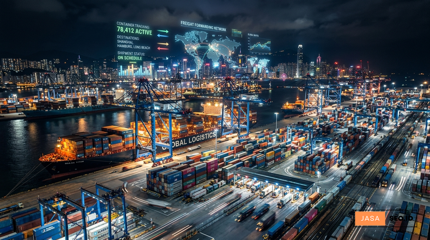 Jasa SEO B2B Logistik & Freight Forwarding