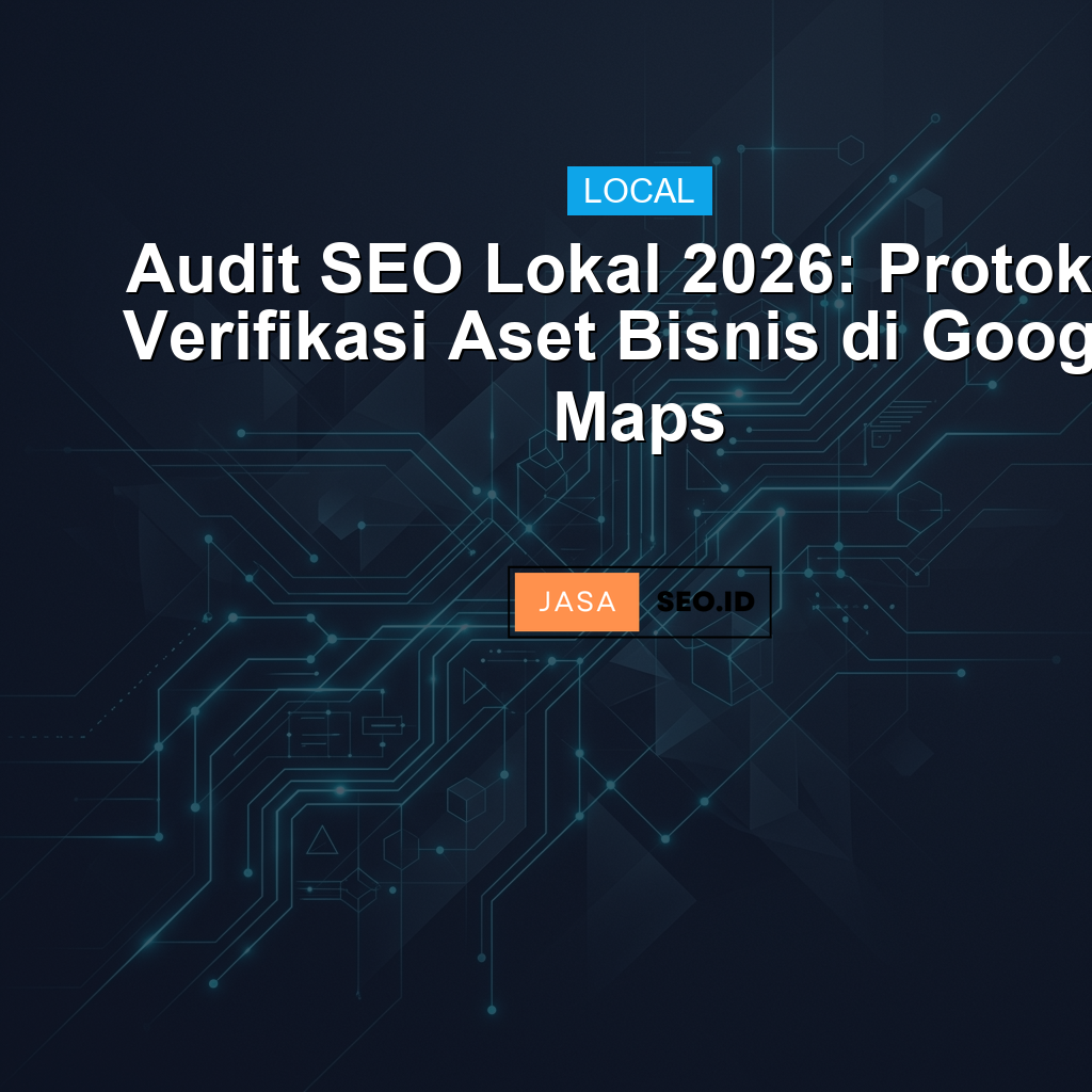Audit SEO Lokal 2026: Protokol Verifikasi Aset Bisnis di Google Maps