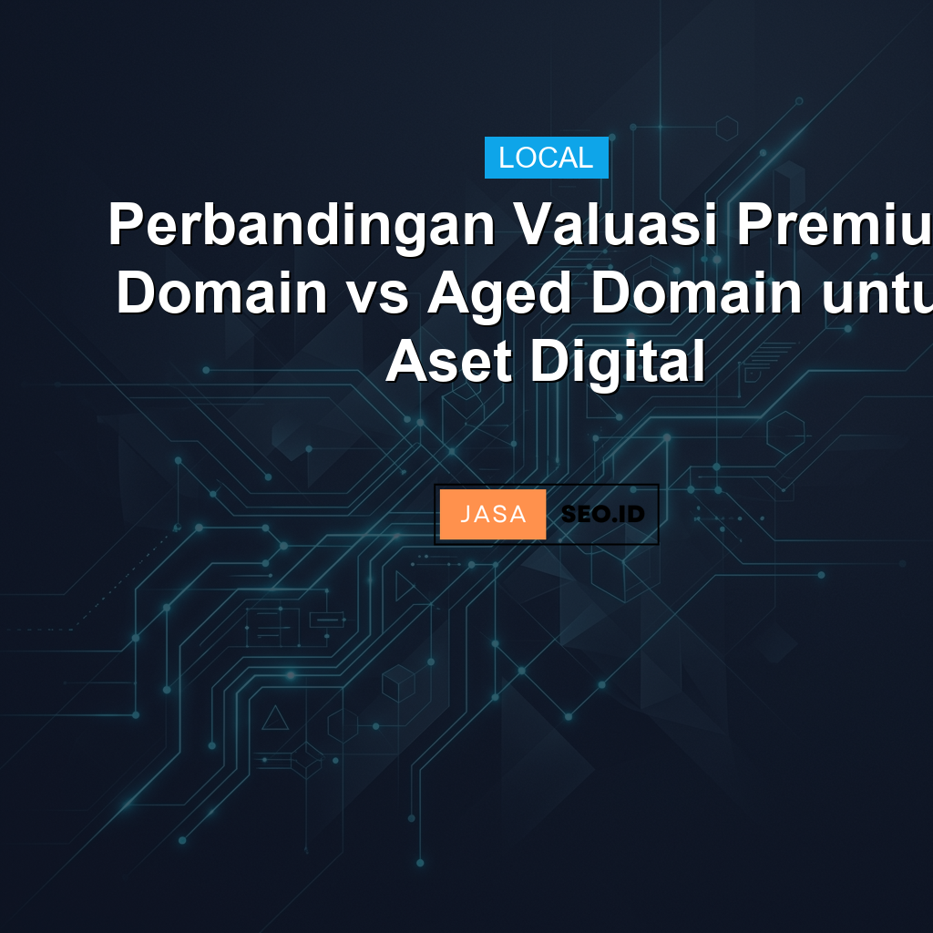 Perbandingan Valuasi Premium Domain vs Aged Domain untuk Aset Digital