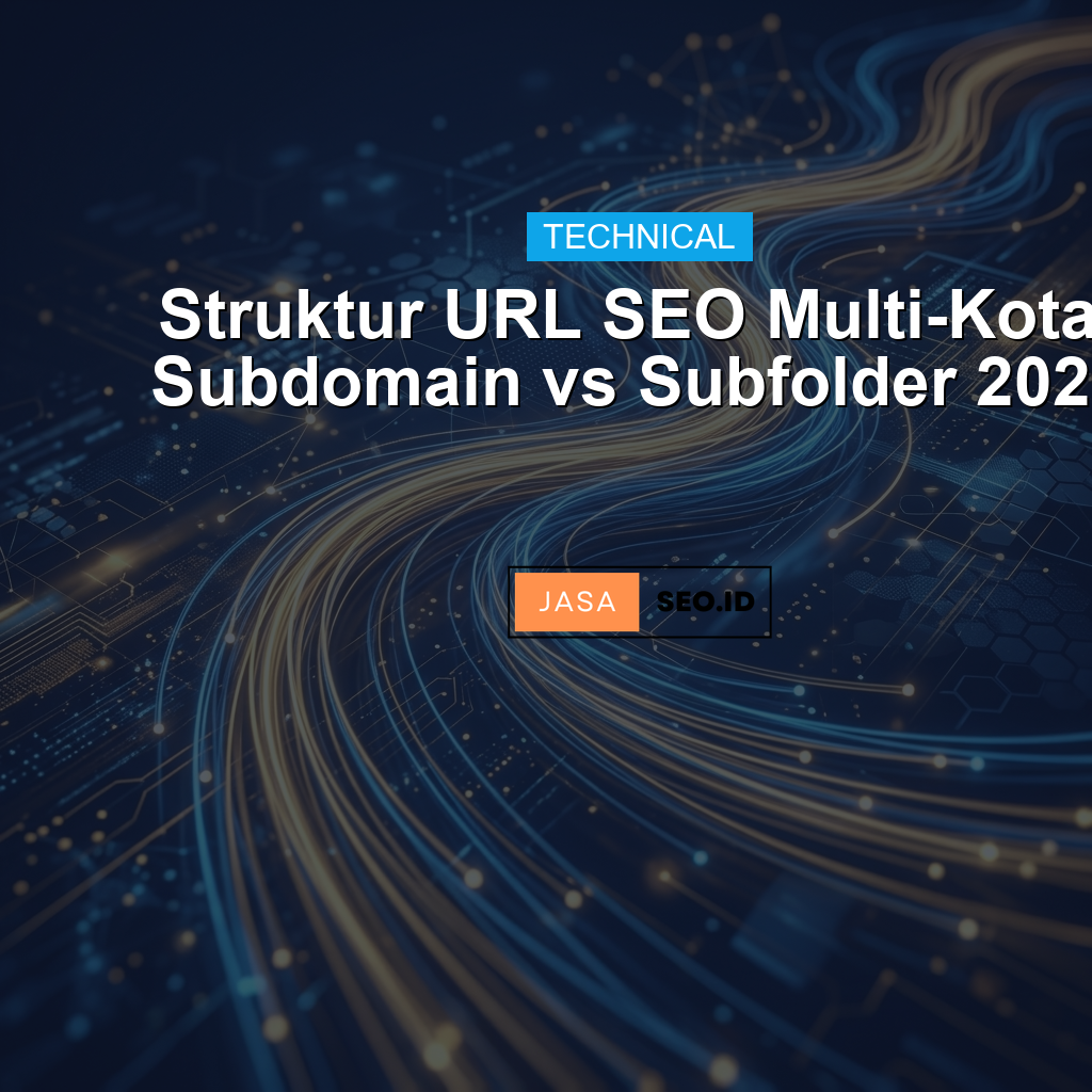 Struktur URL SEO Multi-Kota: Subdomain vs Subfolder 2026