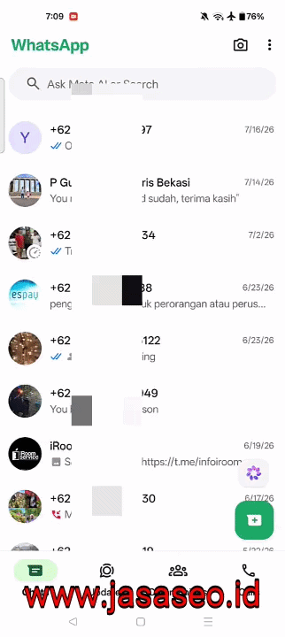 GIF Bukti Leads WhatsApp Bertubi-tubi